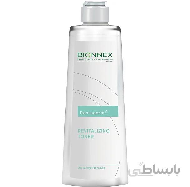 تونر ضد جوش بایونکس bionnex سری رنسادرم Rensaderm حجم 200 میل | پوست چرب و آکنه دار