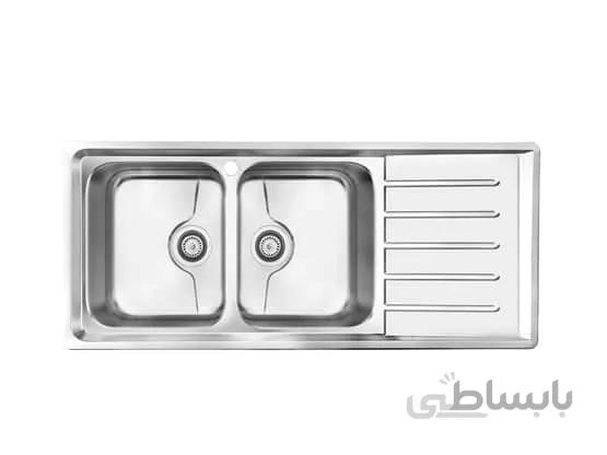 سینک ظرفشویی توکار کن ا Can Single Bowl Sink 8072-P