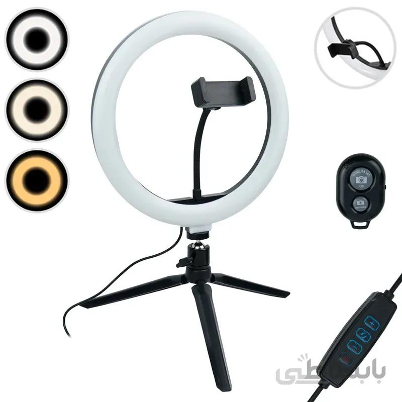 رینگ لایت پایه دار Hero LED Ring Fill Light