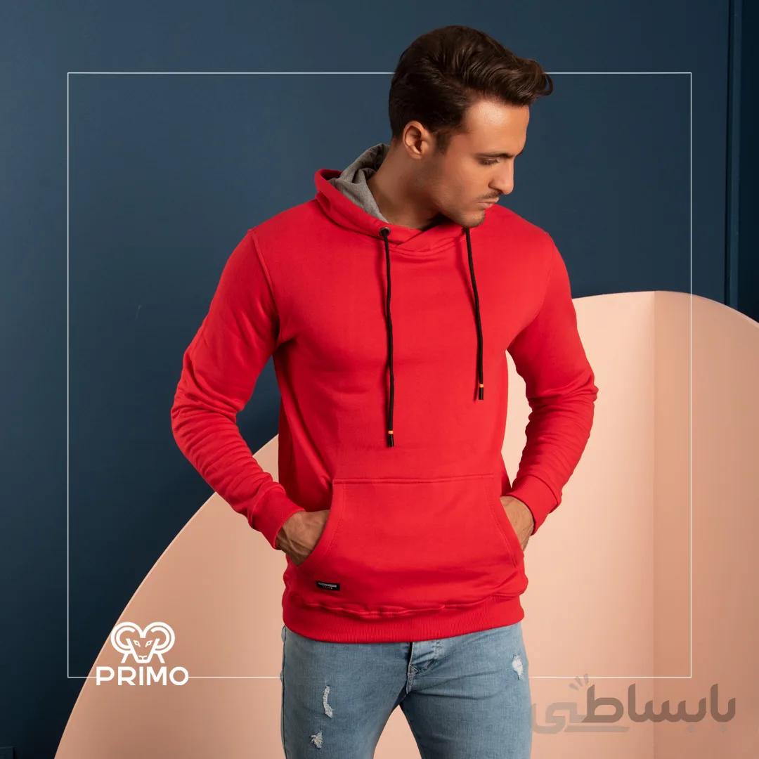 هودی پنبه مردانه مدل ساده داخل کرک 514601