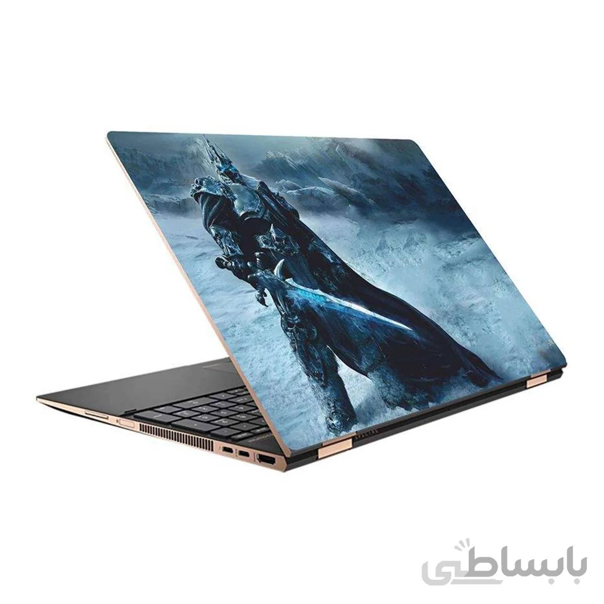اسکین لپ تاپ طرح WOW کد ۰۱