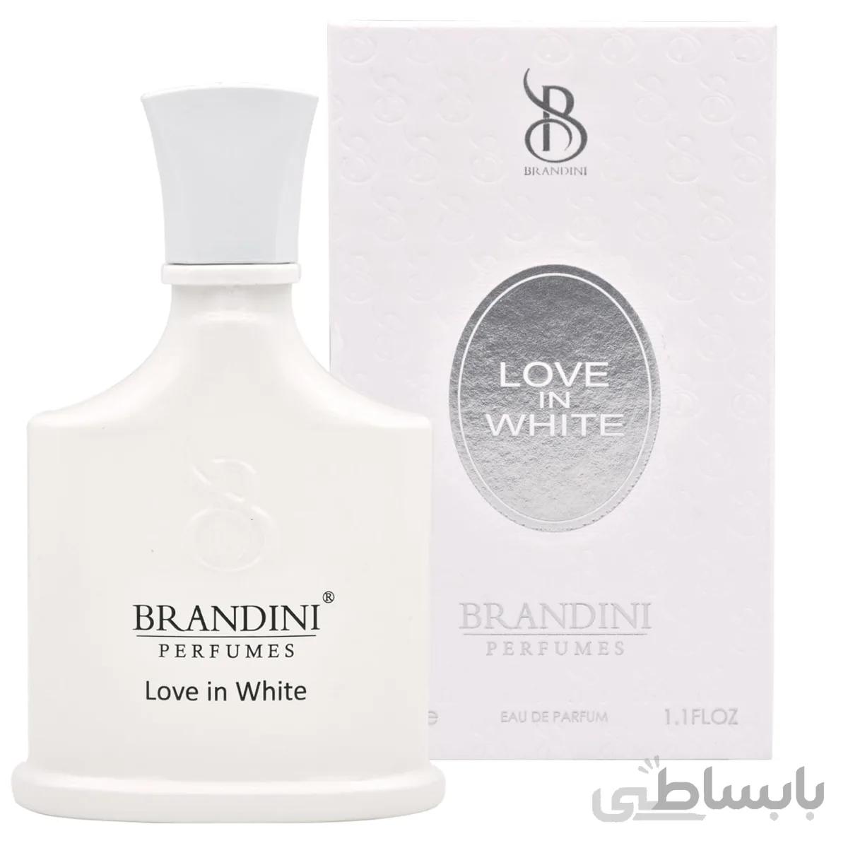 عطر جیبی زنانه برندینی مدل Love In White حجم 33 میل