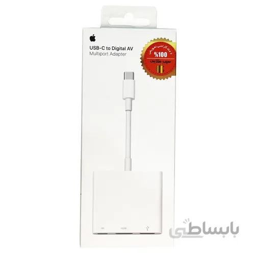 مبدل USB-C To Digital Av اپل استوری با گارانتی