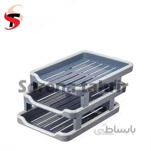 کازیه 3 طبقه پلاستیکی امیران