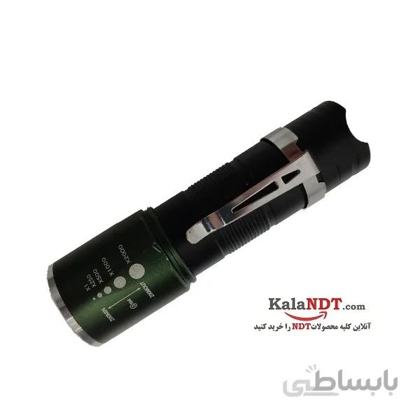 چراغ قوه بازرسی پلیسی فلزی