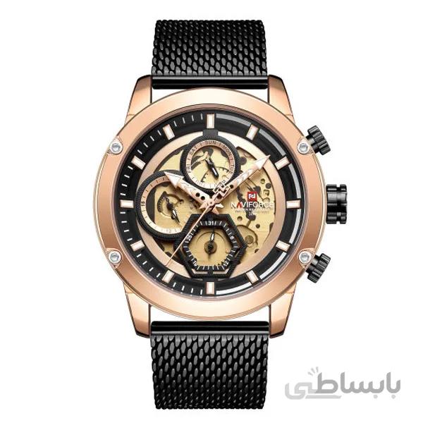 ساعت مچی مردانه نیوی فورس مدل NAVIFORCE NF9167 RG/B