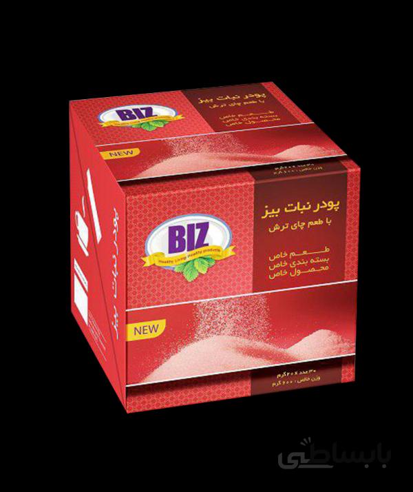 پودر نبات چای ترش دکتر بیز (بسته 30 عددی)
