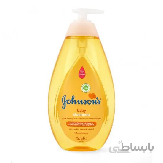 شامپو بچه جانسون JHONSON حجم 750 میل