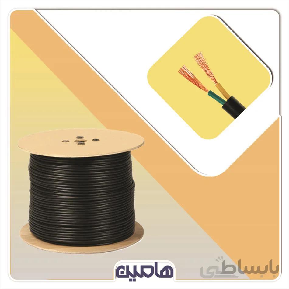 کابل افشان 0/75*2 (100 متری)