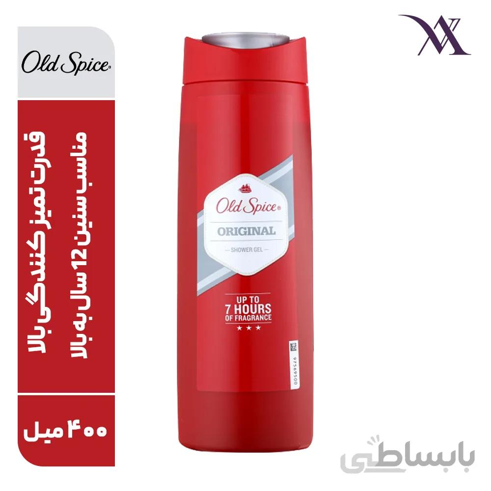 شامپو بدن مردانه اولد اسپایس مدل Old Spice Original حجم 400 میلی لیتر