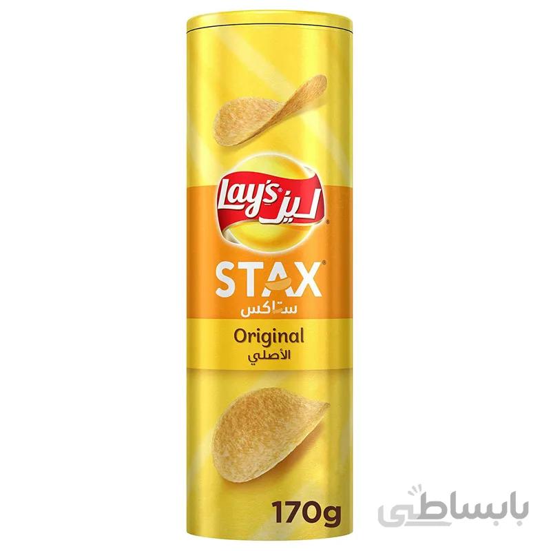 چیپس لیز استاکس ساده 170 گرم