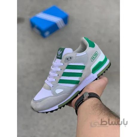 کفش اصلی آدیداس زدایکس کرم/سبز 750 adidas zx