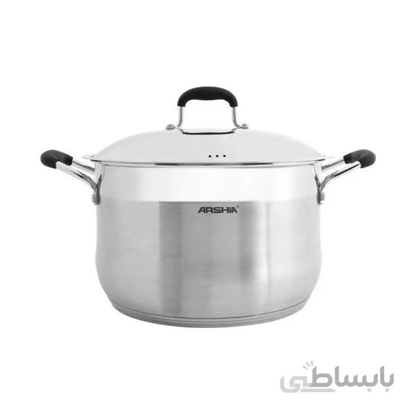 قابلمه استیل عرشیا مدل SS145 886 ا ARSHIA SS145-886 Pot