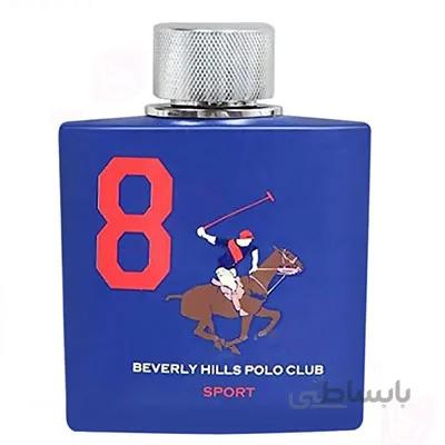ادوتویلت مردانه بورلی هیلز پولو کلاب نامبرایت 100 میل ا BEVERLY HILLS POLO CLUB No.8 Edt 100 ml for Men