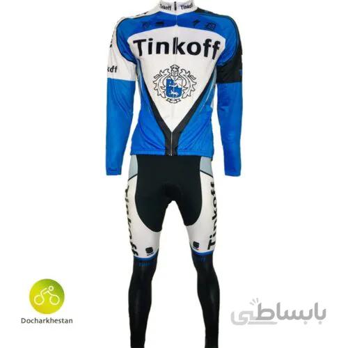 لباس دوچرخه سواری زمستانه تیم تینکوف Tinkoff