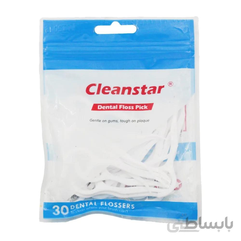 نخ دندان کلین استار بسته 30 عددی