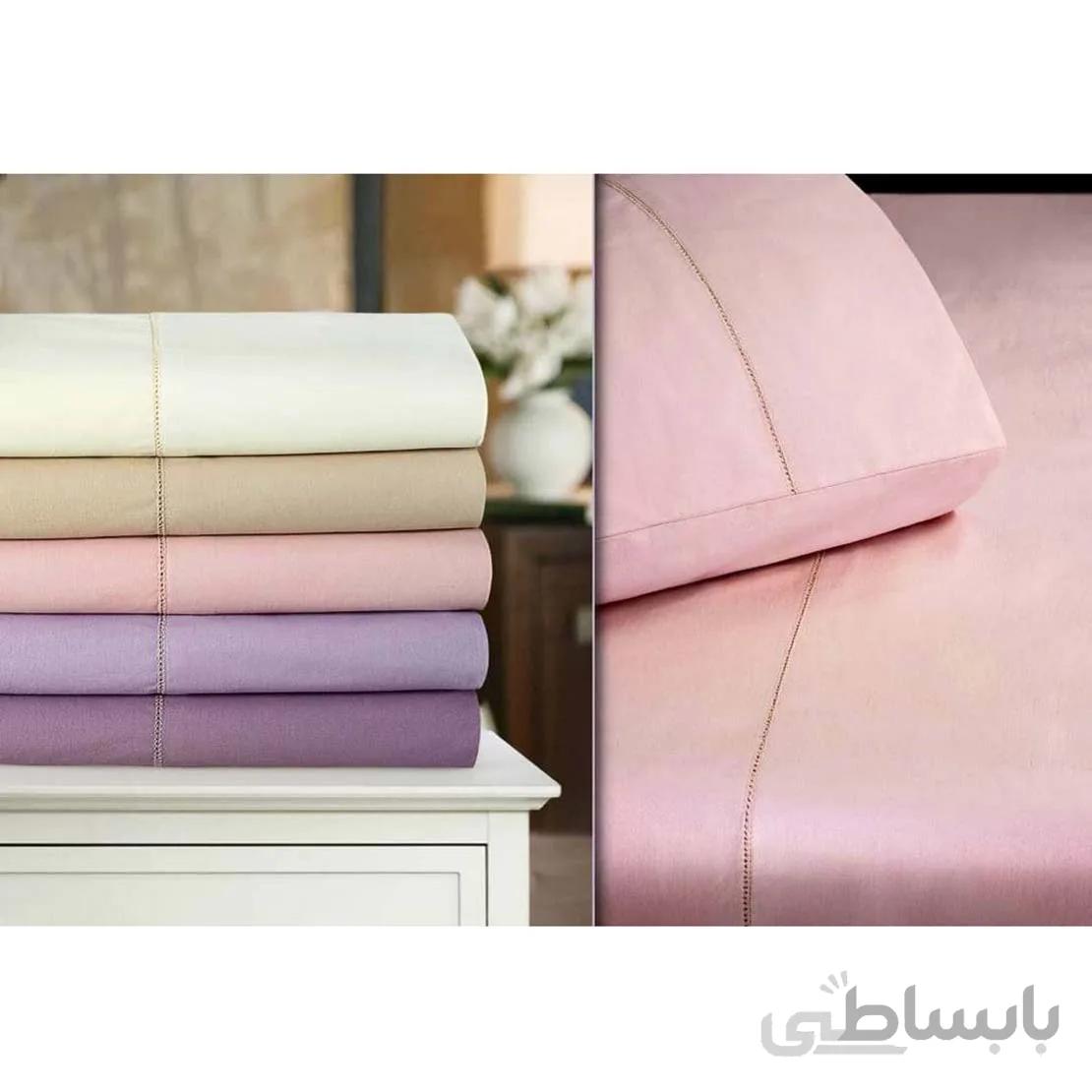 ست ملحفه دونفره 4 تکه آرماندو مدل مریشکا کرم