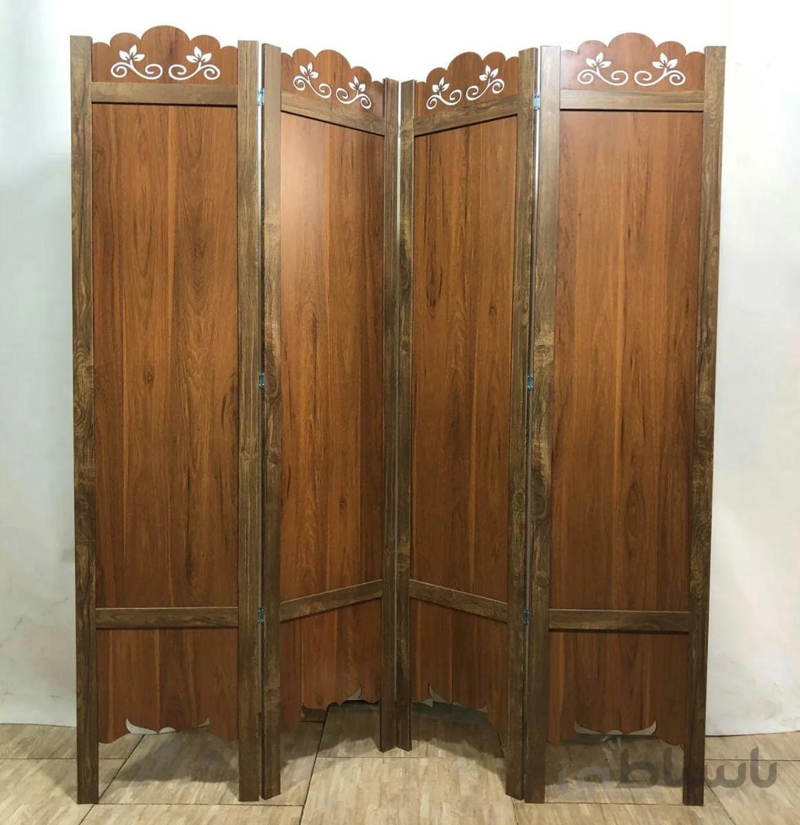 پاراوان ساده عرض 45 آنتیک طلایی