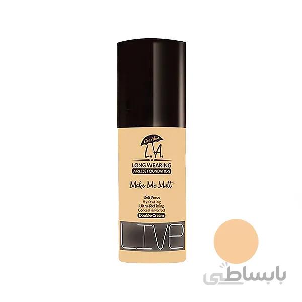 کرم پودر ال ای مدل Make Me Matt شماره 314