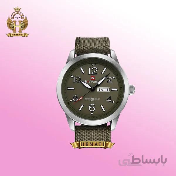 ساعت مردانه نیوی فورس Naviforce NF9101M (بند سبز)