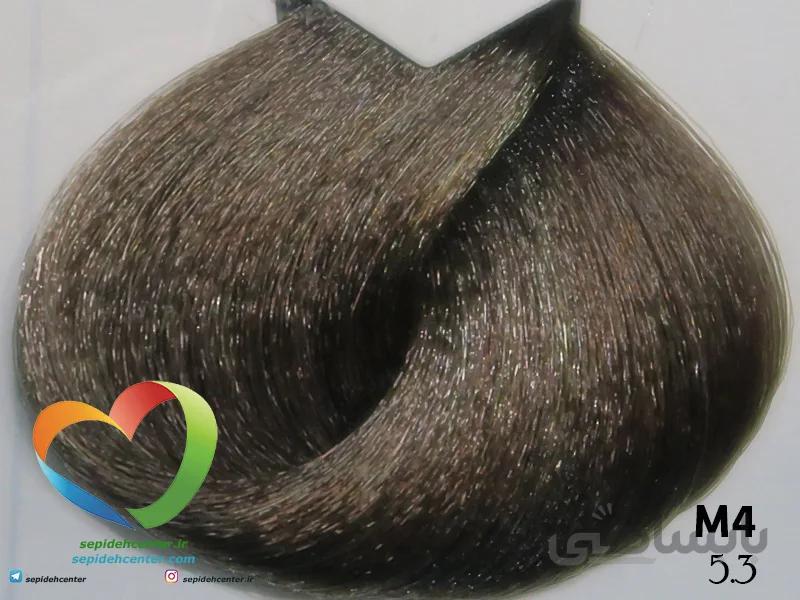 رنگ مو ی ترام کالر traum color قهوه ای زیتونی روشن M4 – 5.3