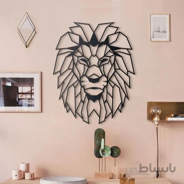 دیوارکوب سر شیر