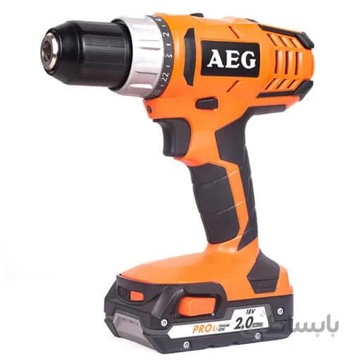 دریل پیچ گوشتی شارژی آ ا گ مدل BS18G2LI ا AEG BS18G2LI Drill Driver