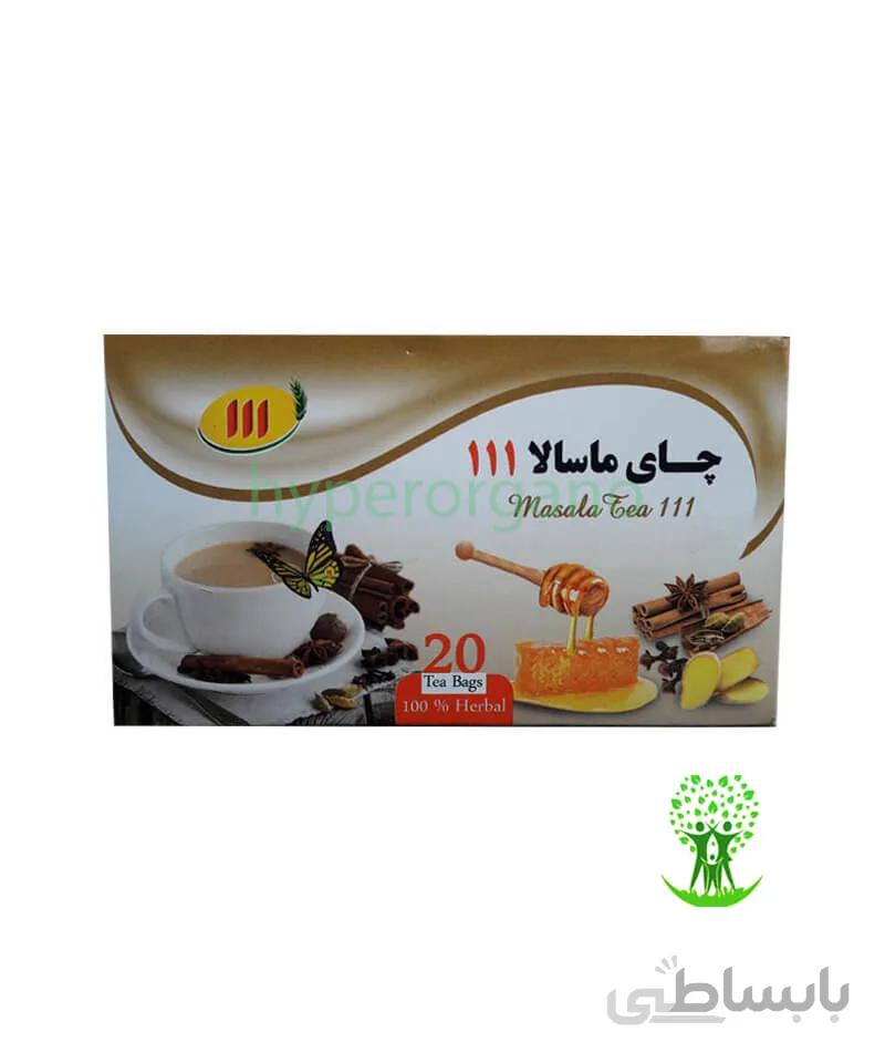 دمنوش چاي ماسالا 20 عددي 111