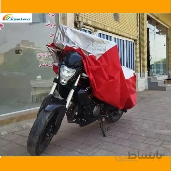چادر شمعی موتورسیکلت قرمز