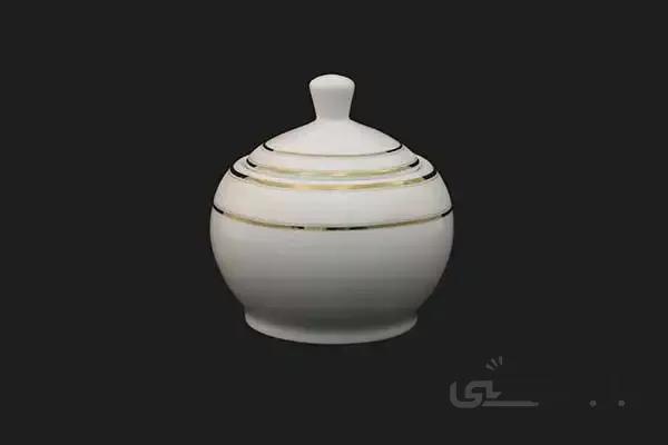 قندان چینی تقدیس قالب گرد یوری طلا