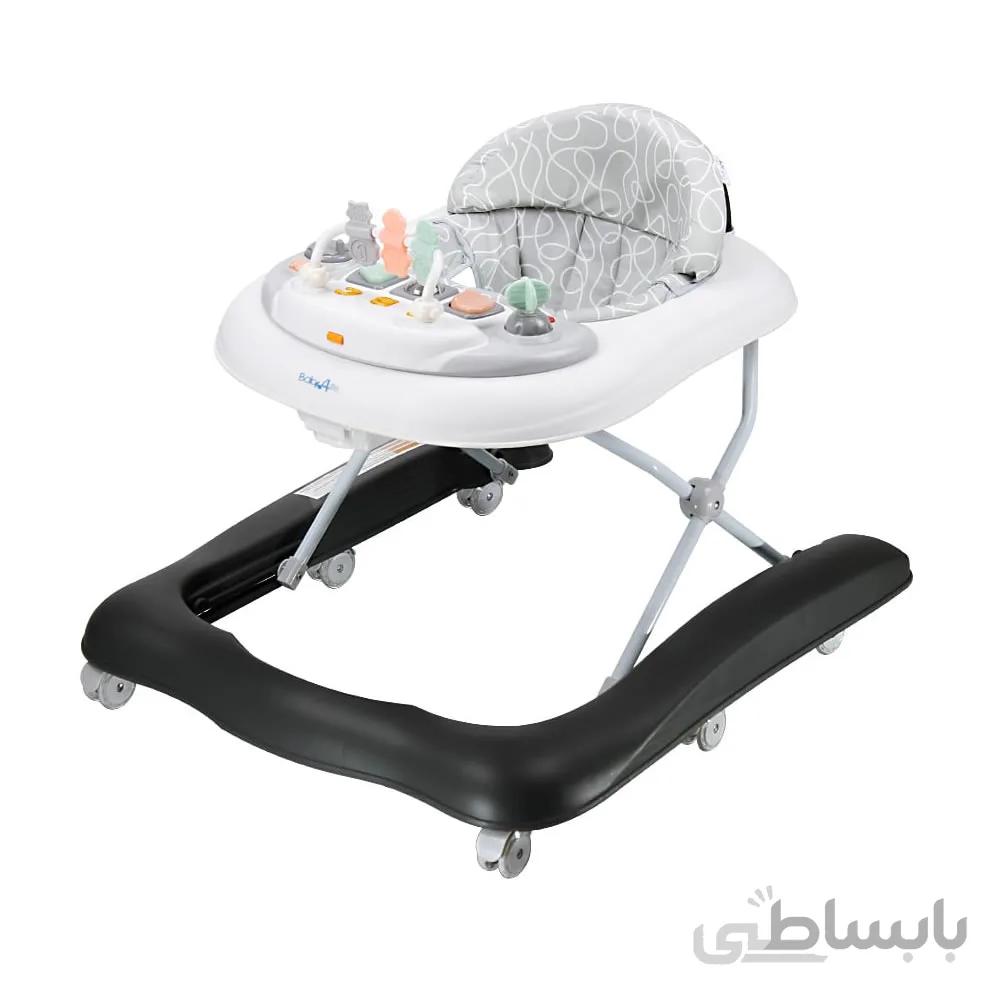 روروئک واکرشو پایه مشکی بیبی فورلایف Baby4life