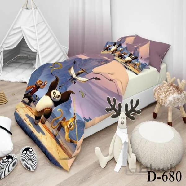 روتختی سه بعدی میکرو تنسل ترک طرح کارتونی - کد 680 D