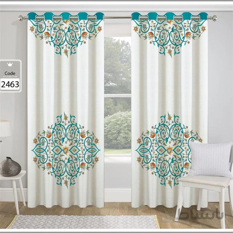 پرده پانچی کد sonnati-04 طرح سنتی اسلیمی