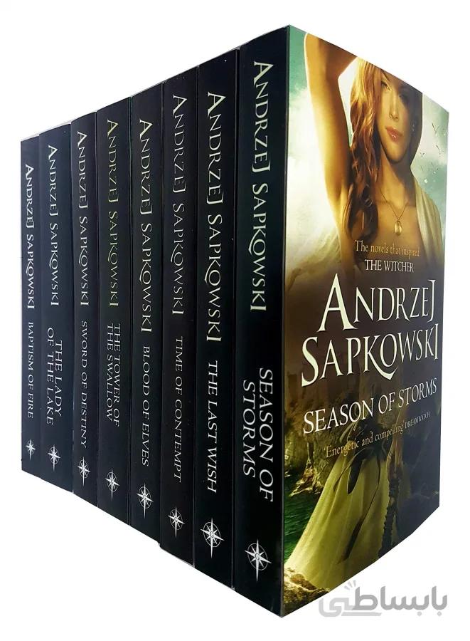 Andrzej Sapkowski THE Witcher Series 8 Books Collection Set