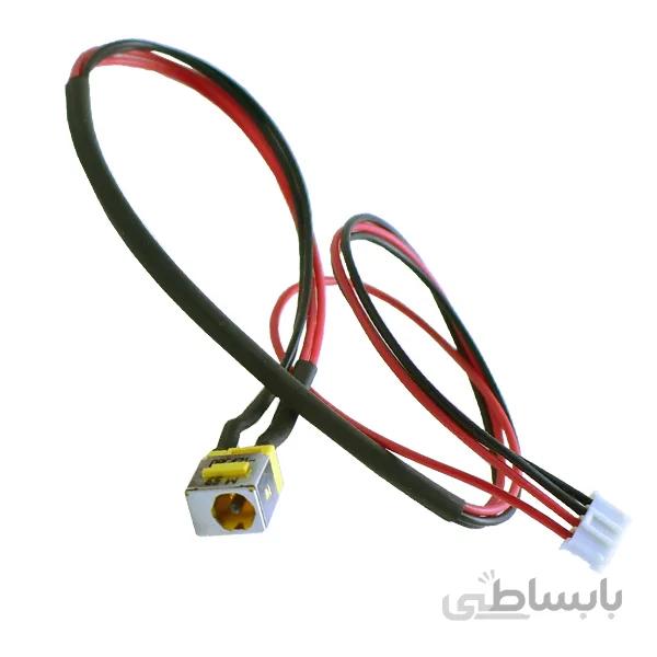 سوکت شارژ کد 5038 لپ تاپ ایسر اسپایر 5235 ا Acer Aspire 5235 DC jack connector replacement
