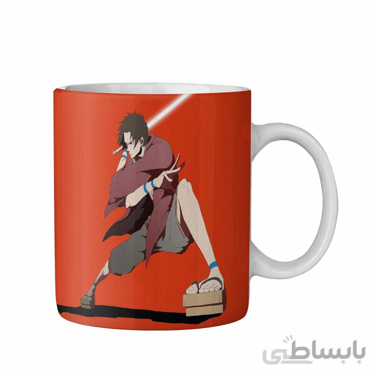 ماگ طرح انیمه سامورایی چامپلو Samurai Champloo کد KCT10463