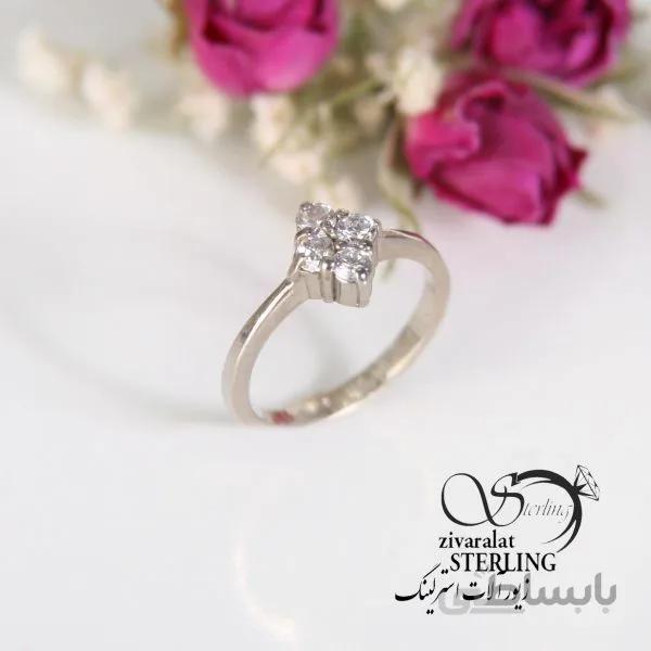 انگشتر نقره زنانه ساخت ایتالیا