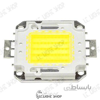 پاور LED پنجاه وات 30 میلیمتر سفید معمولی 6500 6000 کلوین
