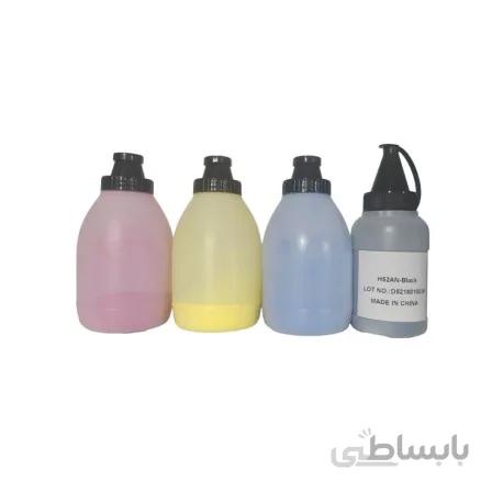 ست تونر شارژ رنگی 45 گرمی پرینتر اچ پی