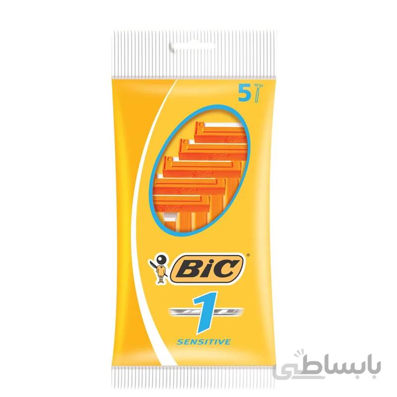 خودتراش بیک مدل Normal بسته 5 عددی
