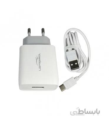 شارژر لاپرامول مدل LP-C46 به همراه کابل تایپ سی