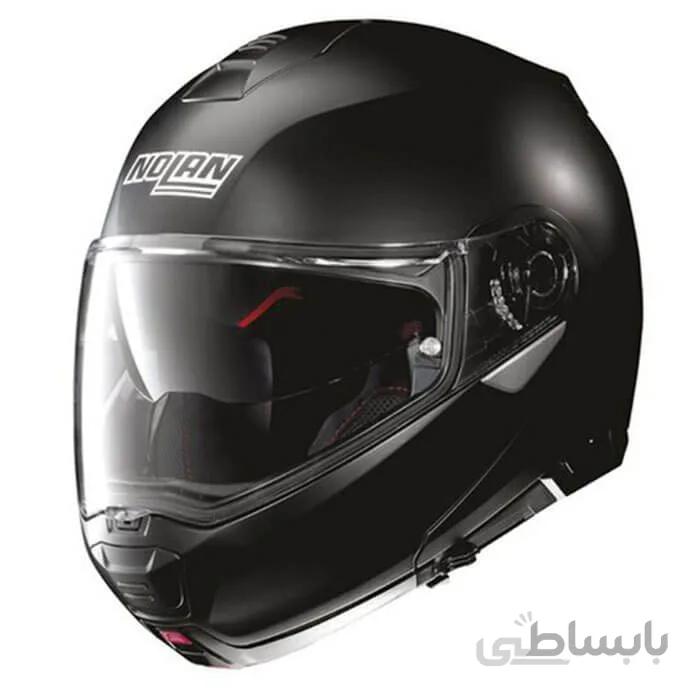 کلاه کاسکت نولان مدل N100-5 blc/matt