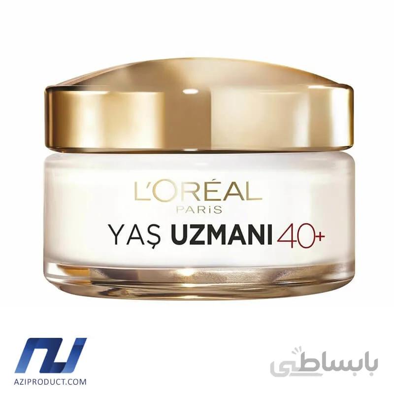 کرم ضد چروک و جوانساز لورال مدل Yas Uzmani حجم 50 میل