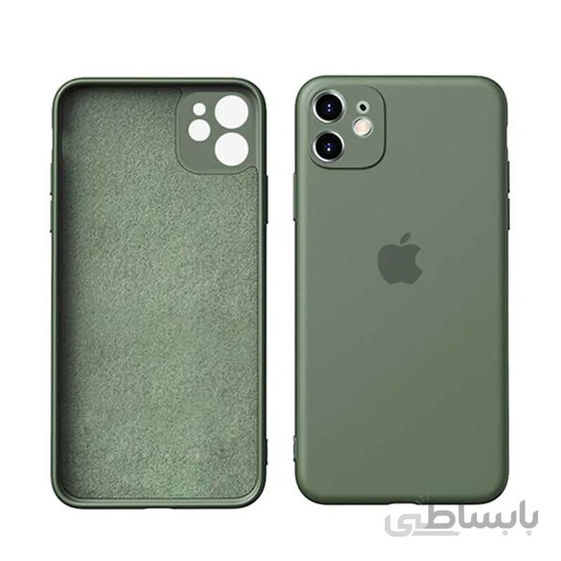 قاب سیلیکونی محافظ لنزدار مناسب Iphone 12