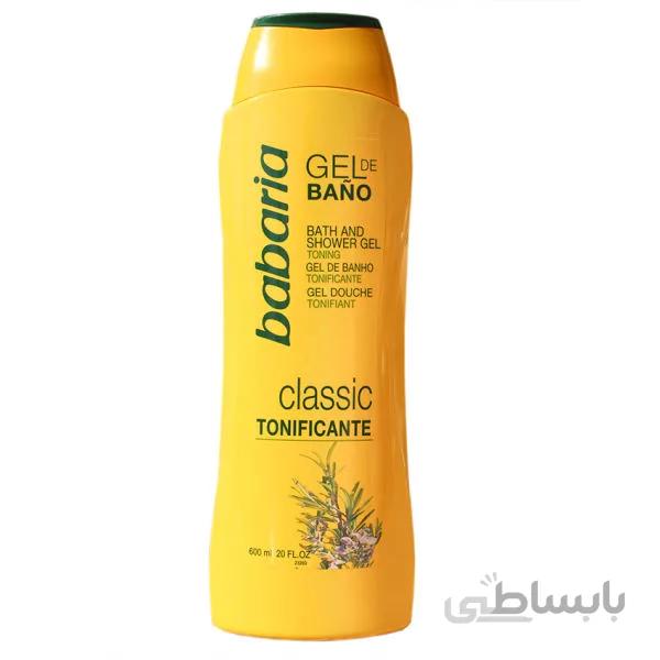 ژل شستشوی بدن کلاسیک باباریا 600 میل ا babaria | 8410412021463