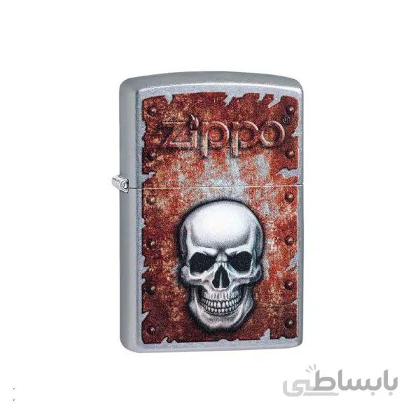 فندک زیپو Rusted Skull Design کد 29870