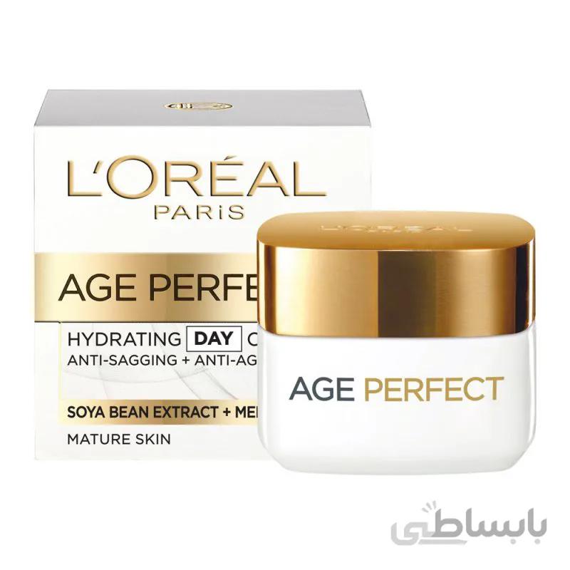 کرم ضد چروک و لک لورال loreal