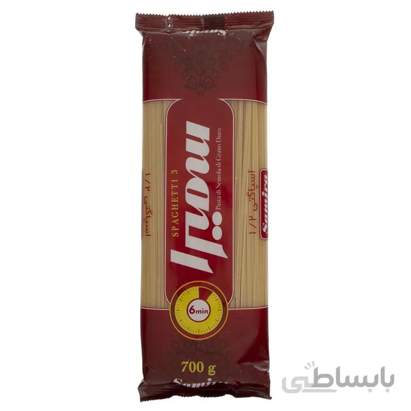 ماکارونی رشته ای 1/2 سمیرا مقدار 700 گرم