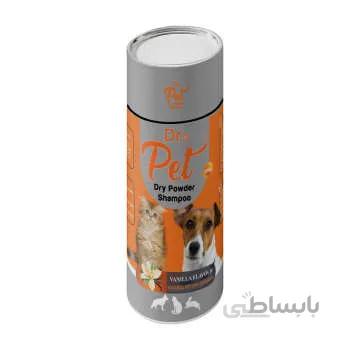 شامپو خشک دکترپت رایحه وانیل مخصوص سگ، گربه و جوندگان
