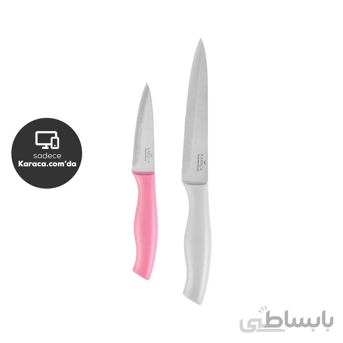 ست ۲ عددی چاقو کاراجا طرح Gran Star